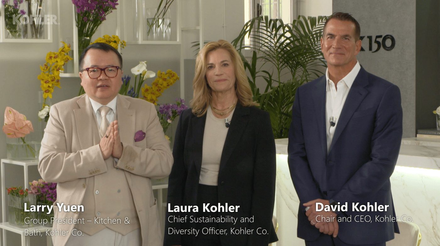 Kohler - 150 Years at Milan Design Week - frame 1